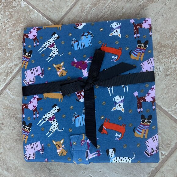 VERA BRADLEY BARK PARK DOGS HENLEY NIGHT DRESS/NIGHTSHIRT:NWT  MEDIUM or LARGE - Picture 13 of 15